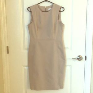 Calvin Klein Tan Dress